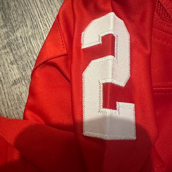 Caleb Downs Ohio State Buckeyes Red Jersey Men’s Size S-XXL - Picture 8 of 8